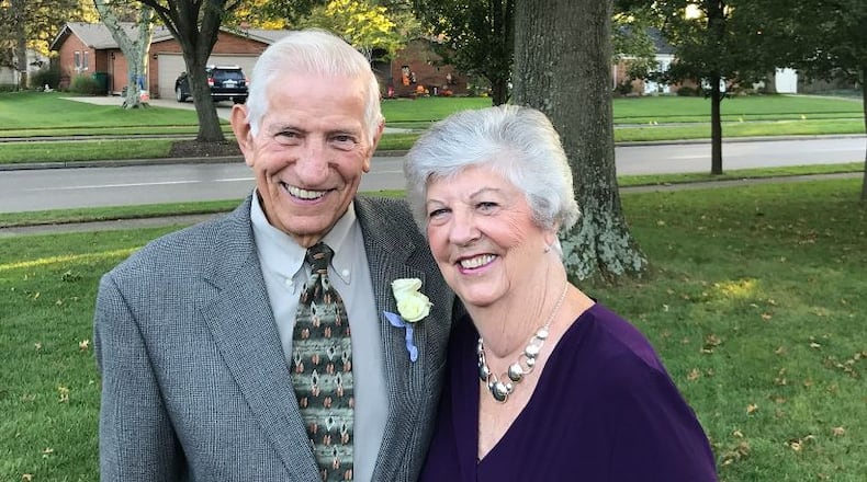 Gene and Shirley Hausfeld are celebrating 65 years of marriage this week. CONTRIBUTED