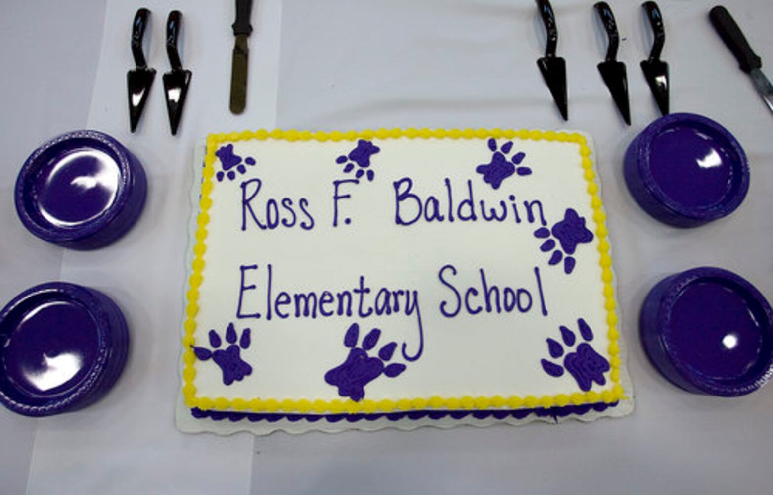 Baldwin Elementary school dedication