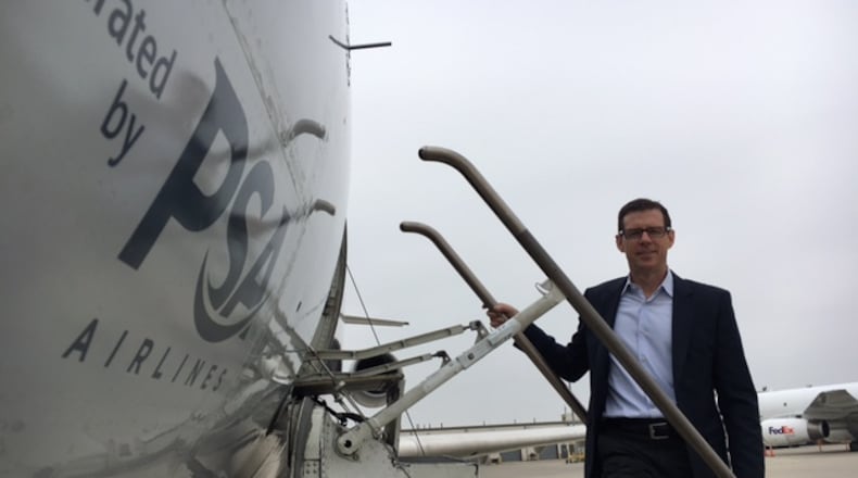 Dion Flannery, president of PSA Airlines.  THOMAS GNAU/STAFF