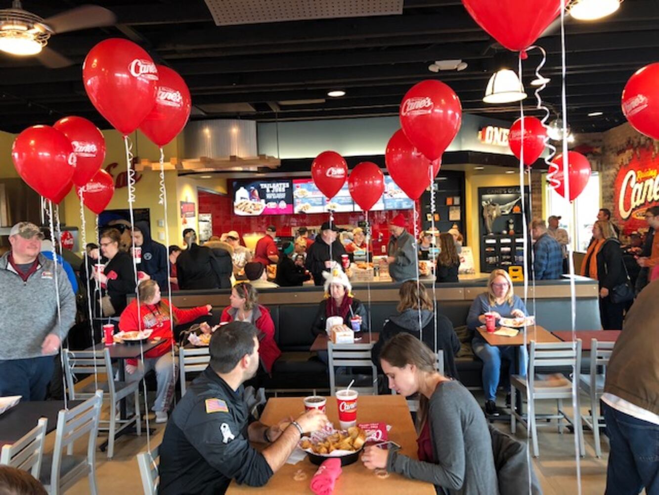 NOW OPEN: Take a look inside the new Raising Cane’s in Beavercreek