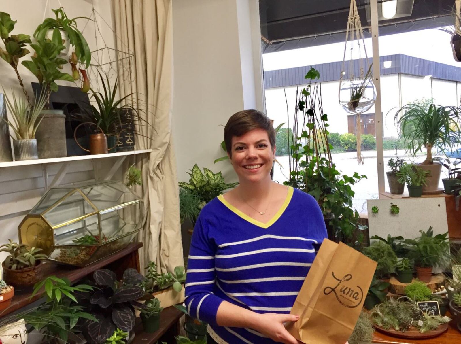 Daytonian of the Week Katy Kelly at Luna Botanicals and Gifts.