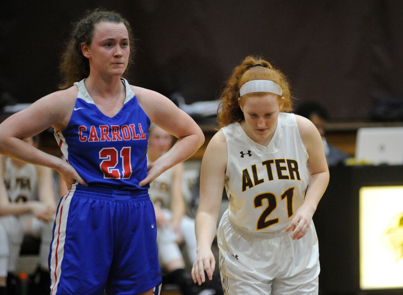 PHOTOS: Carroll at Alter girls basketball