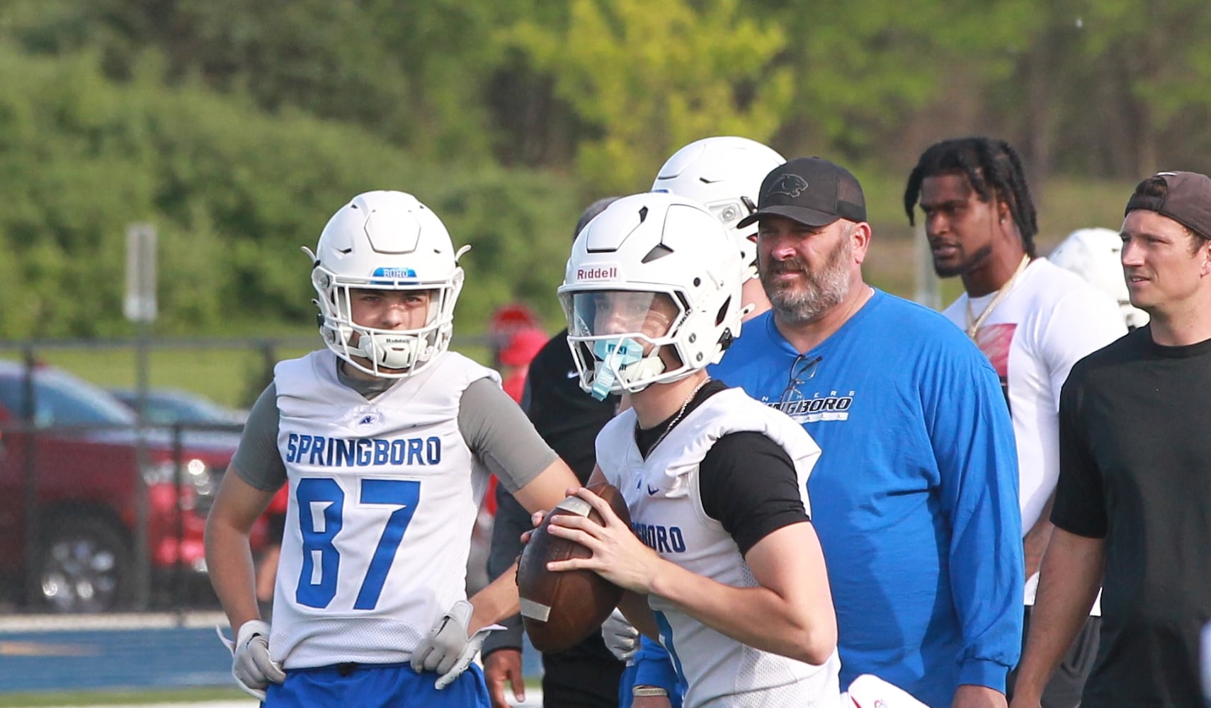 High school football 7 on 7 Fairborn: Max Miller