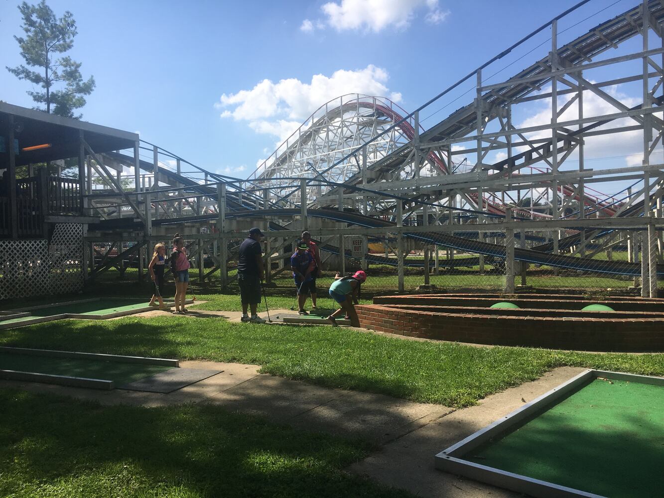 Stricker's Grove amusement park opens for Labor Day