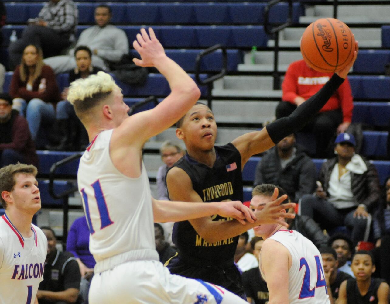 PHOTOS: Thurgood Marshall vs. Clinton-Massie boys basketball