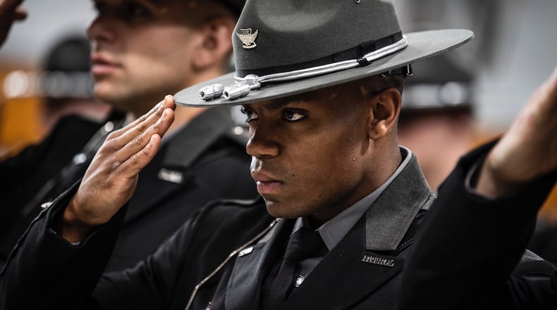 Ke’Von Huguely of Ohio State Highway Patrol. CONTRIBUTED