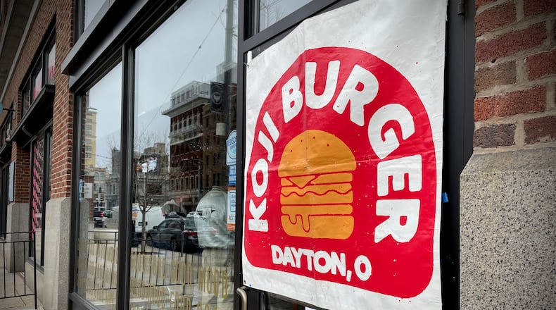 After announcing that Koji Burger is moving into the Jollity space in Dayton’s Fire Blocks District, Chefs Brendon Miller and Zackary Weiner are hosting a preview event on Saturday, July 5. NATALIE JONES/STAFF