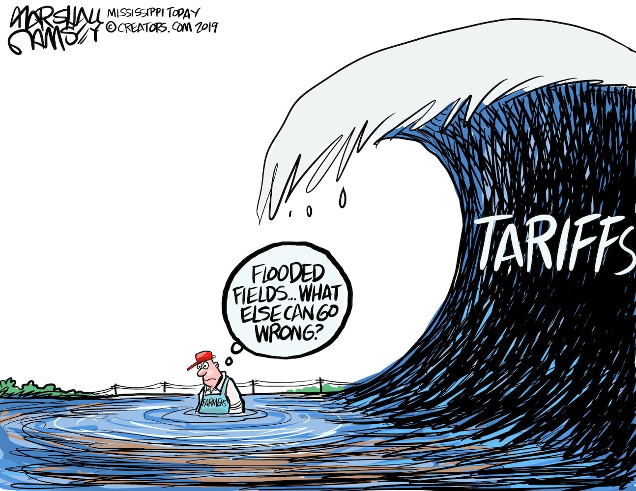 Week in cartoons: Abortion restrictions, trade wars and more