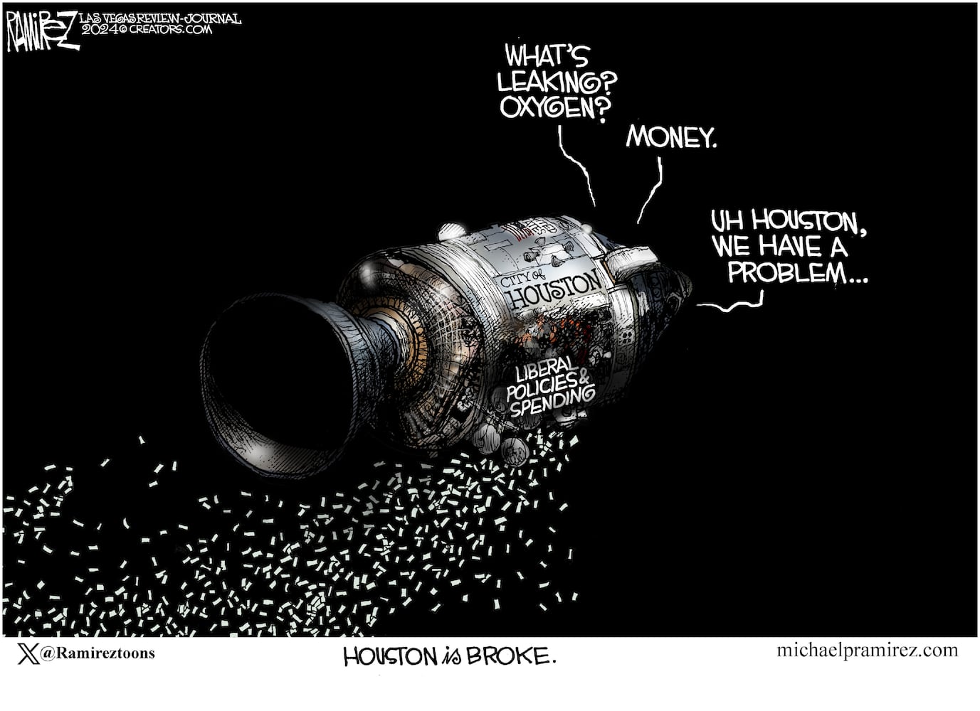 CARTOONS: Michael Ramirez, April 1, 2024