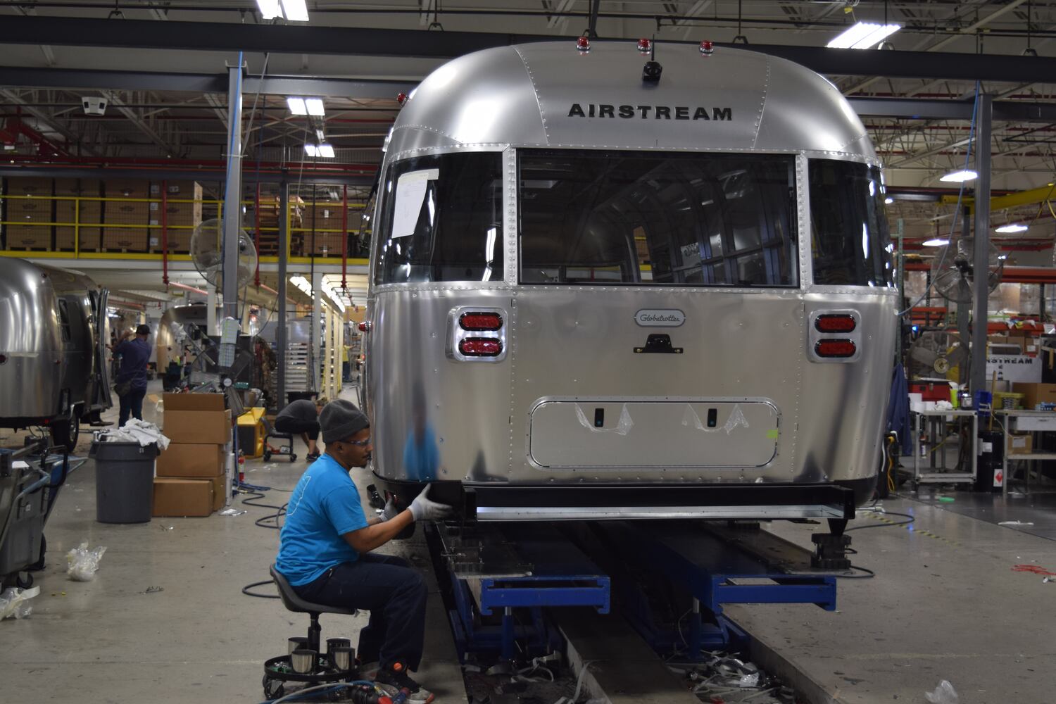 PHOTOS: Take a look at how an Airstream is built