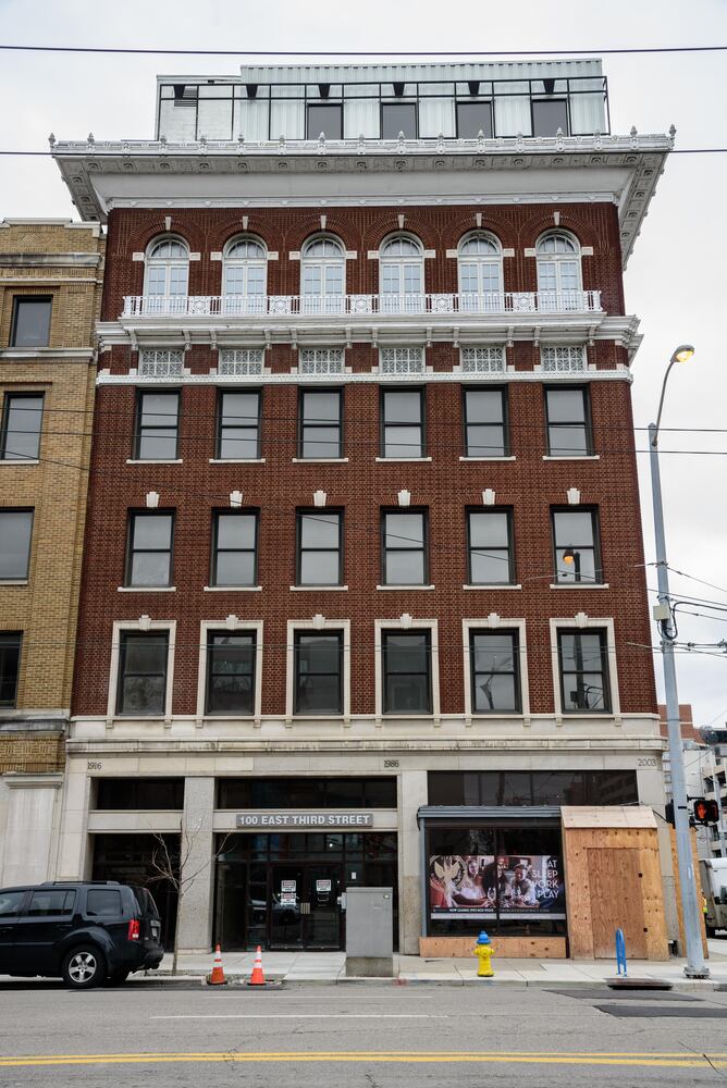 PHOTOS: Dayton’s Elks Lofts rise above the Fire Blocks District
