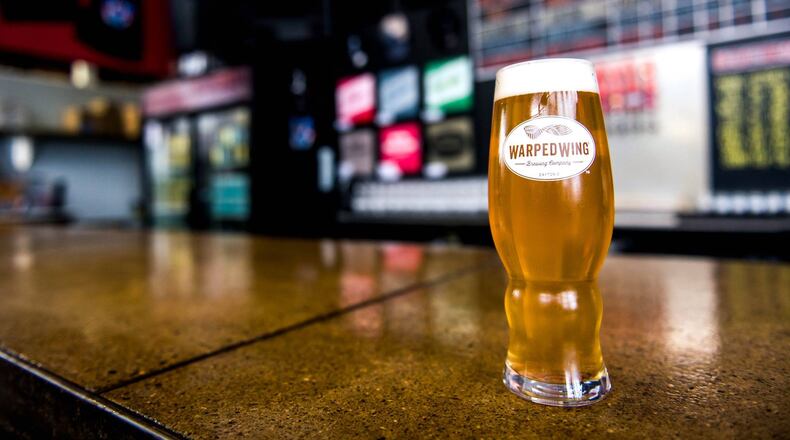 Warped Wing won Best Local Brewery in the Best of Dayton 2019-20 contest. CONTRIBUTED