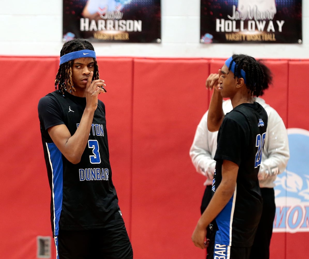 Dunbar Belmont basketball