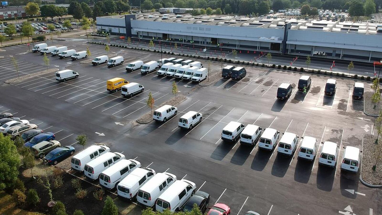 Amazon has officially started operations in the Kettering Business Park.