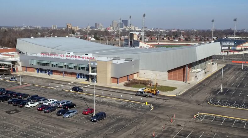 FILE: University of Dayton Arena photographed on February 7, 2017. TY GREENLEES / STAFF