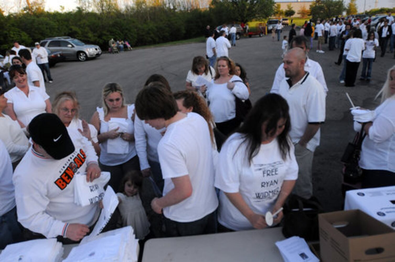 Vigil held for Ryan Widmer