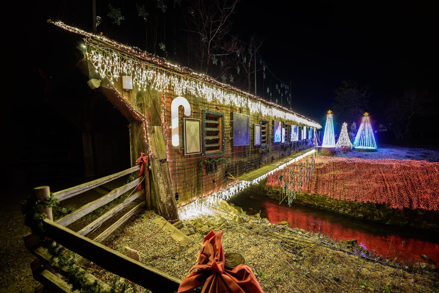PHOTOS: Clifton Mill lights up for another magical holiday season