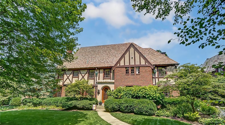 This Tudor style Oakwood three story sits on a full unfinished basement. Built in 1929, it has six bedrooms and 5,253 square feet of living space. CONTRIBUTED