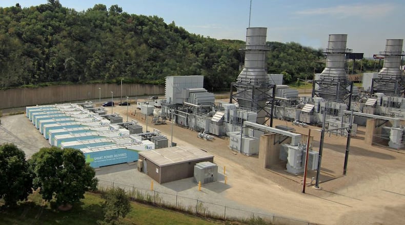 AES Ohio's battery storage facility is at Tait Station, a combustion turbine and diesel generator facility located in Dayton.