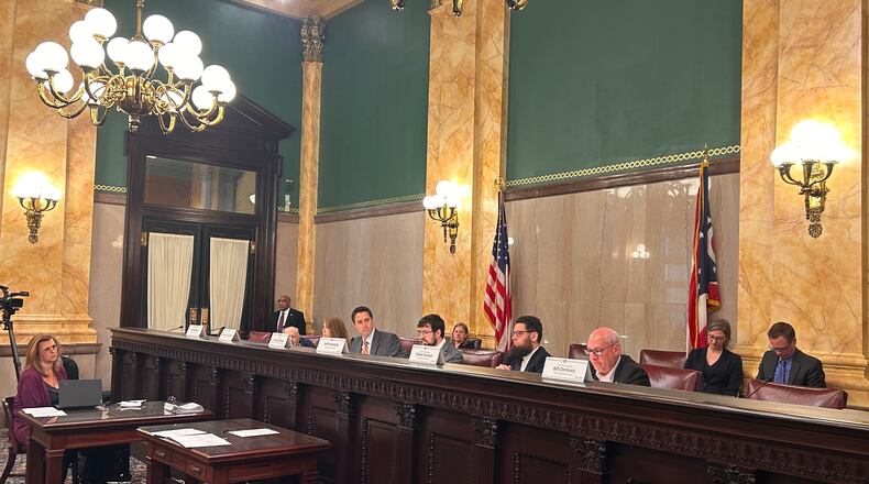 The Ohio Ballot Board approved language for Issue 1, related to amending the Ohio Constitution, to appear on the August 2023 ballot on Thursday, May 18, 2023. AVERY KREEMER / STAFF