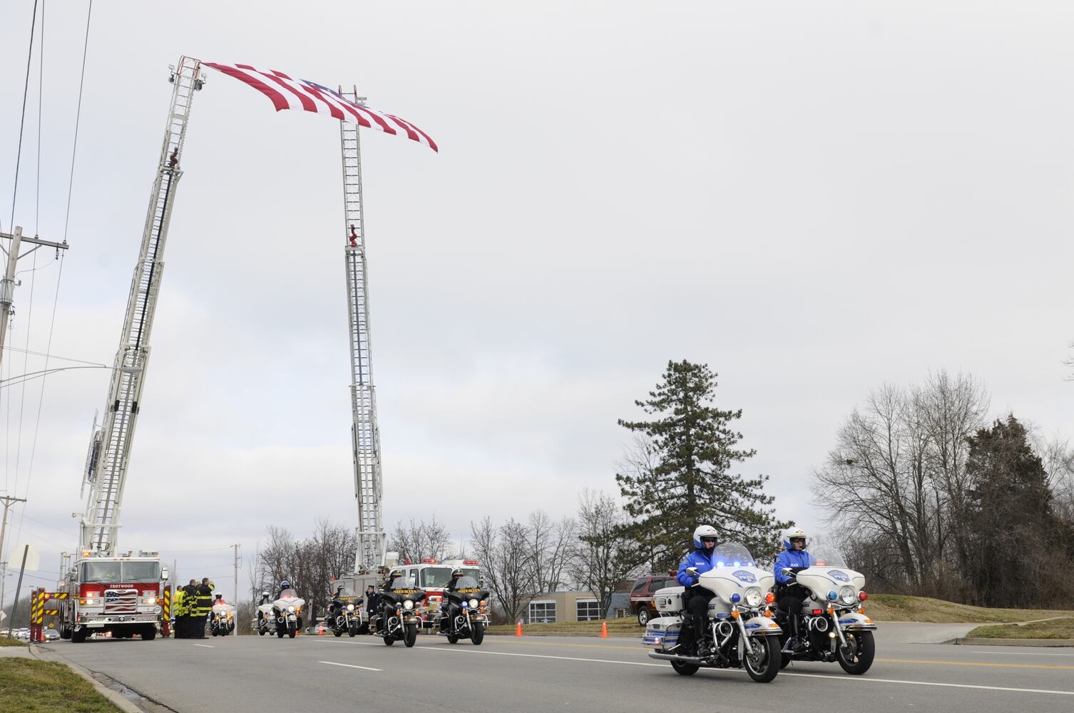 Officer Yaney funeral service