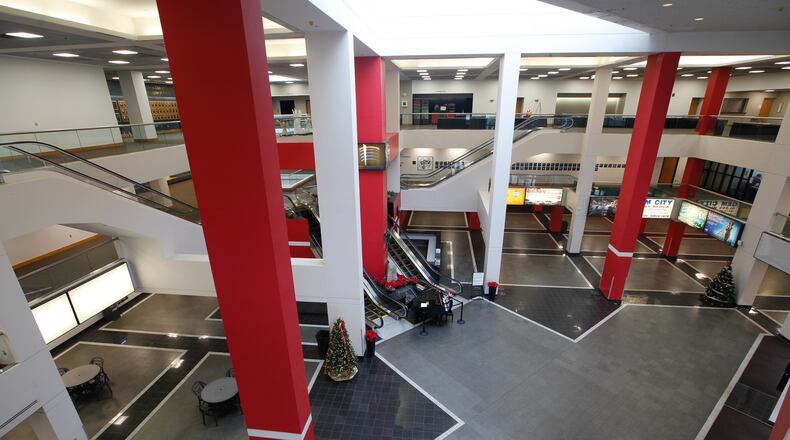 The latest version of the state budget bill includes a path for charging a hotel bed tax in the county to fund renovations of the Dayton Convention Center. CHRIS STEWART / STAFF