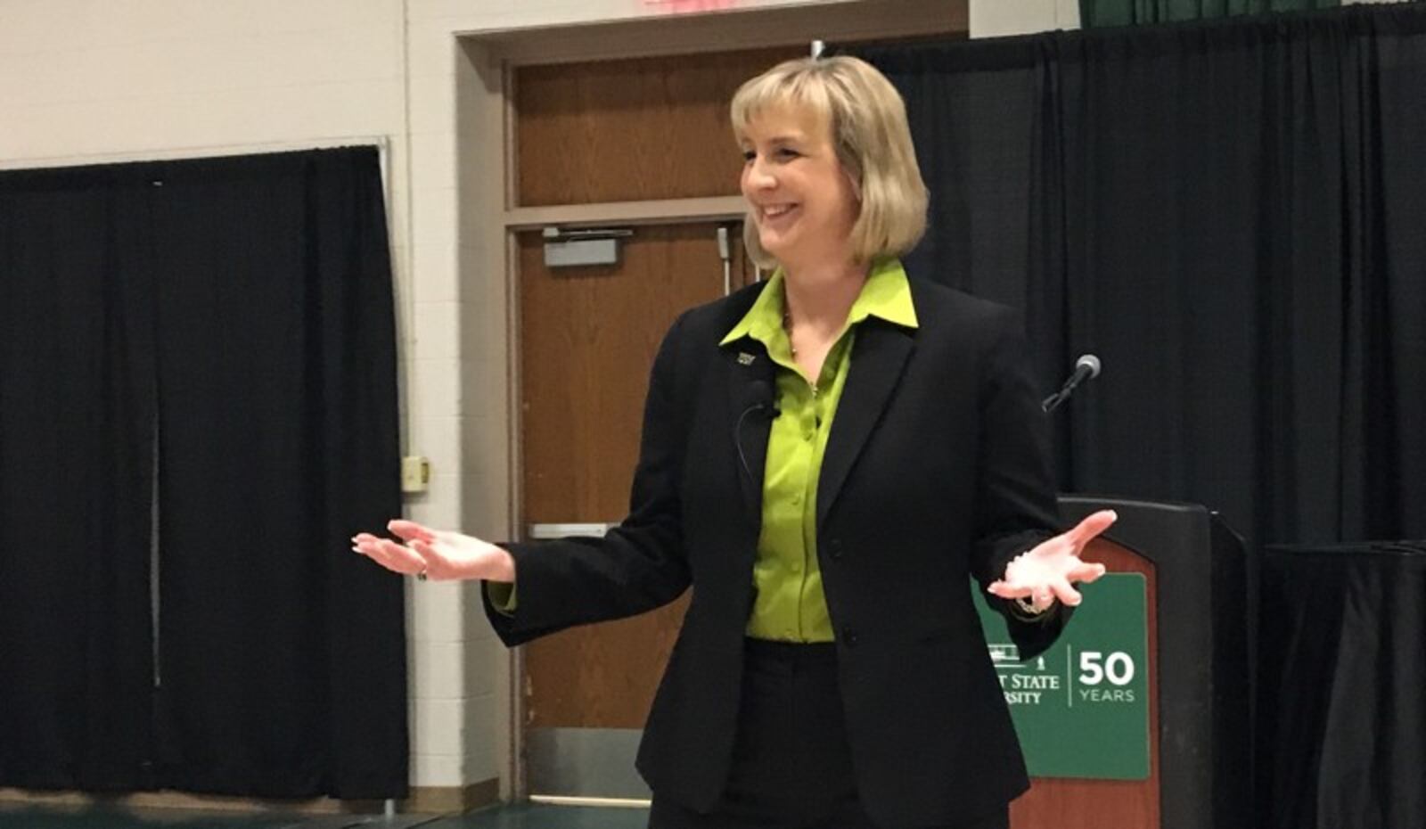 Cheryl Schrader will become Wright State University ‘s seventh president and the first woman to lead the institution.
