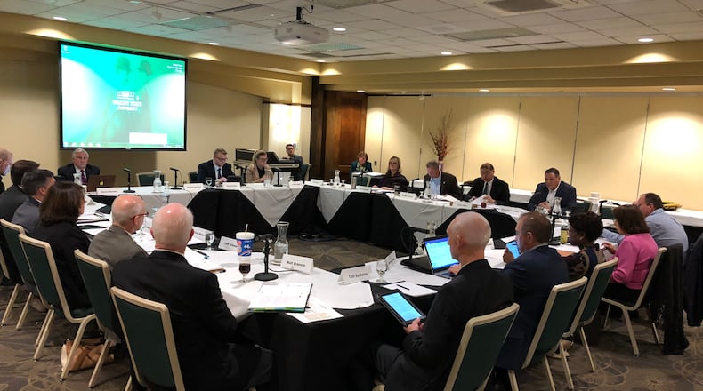 Wright State’s board of trustees met in committees on Friday.
