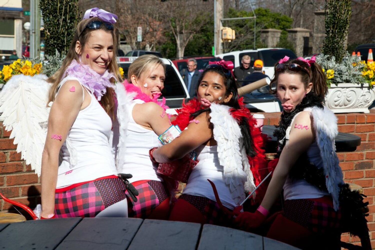 Cupid's underwear run