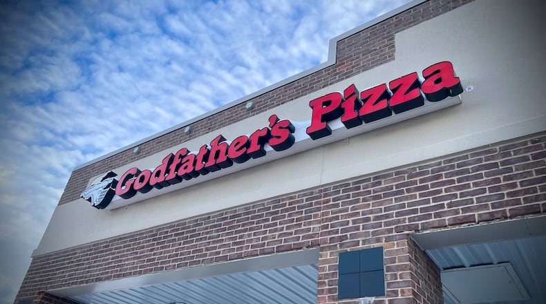 Godfather’s Pizza at 5800 Wilmington Pike in Centerville is closed. The restaurant is relocating to 4458 Clyo Road in Sugarcreek Twp. NATALIE JONES/STAFF