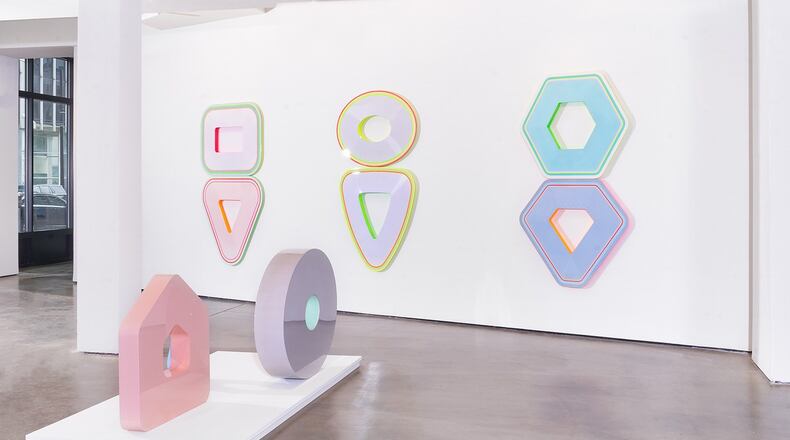 Beverly Fishman’s exhibit at The Co is entitled “Cure.’’ CONTRIBUTED