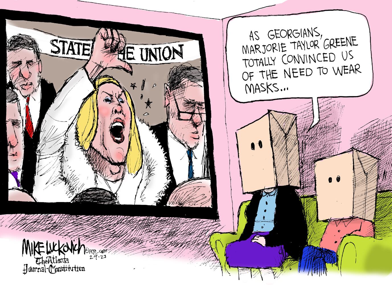 WEEK IN CARTOONS: State of the Union, Super Bowl, Chinese balloon and more