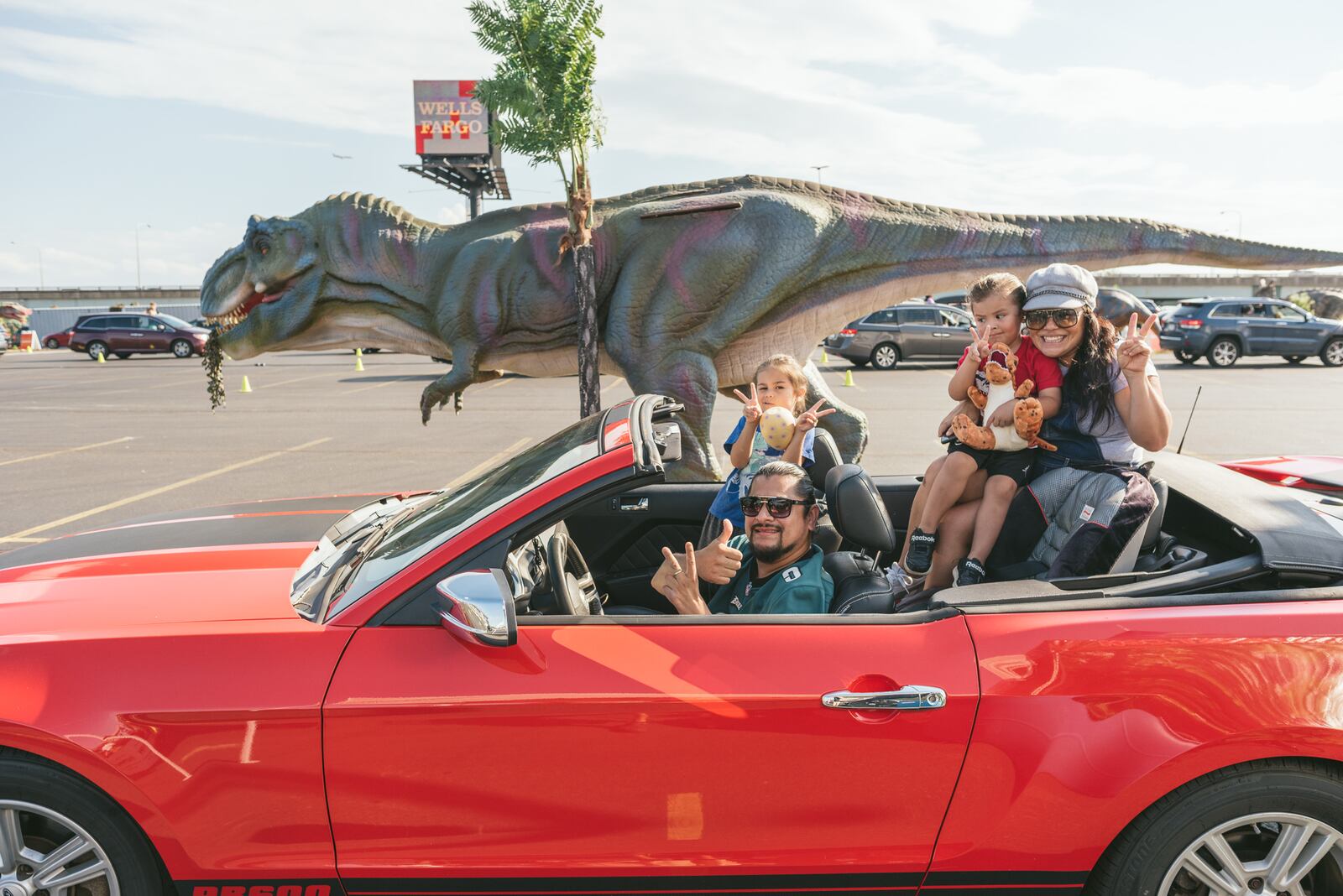 Jurassic Quest, a drive-thru event, will be at the Indiana State Fairgrounds, 3751 Coliseum Ave. in Indianapolis, April 30 to May 9. More than 70 photorealistic dinosaurs from the largest predators to playful baby dinos will be displayed in realistic scenes that allow guests to experience them roaring and moving as they drive through the tour. CONTRIBUTED PHOTO