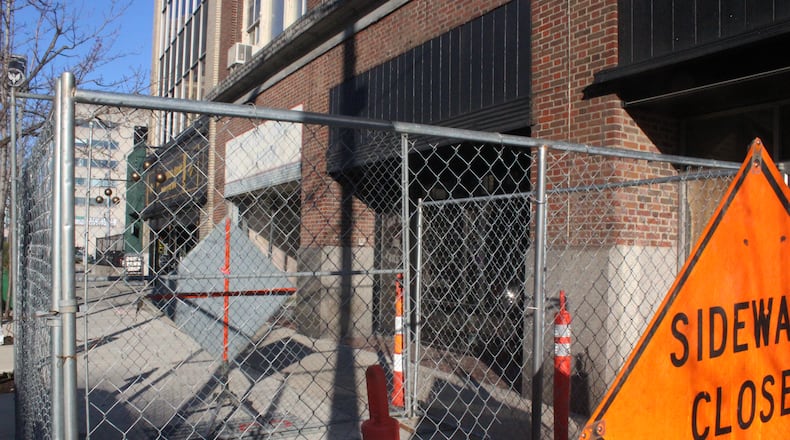 The Funk Hall of Fame and Exhibition Center (pictured on other side of the fence) has launched a new fundraising campaign for a new home. Center officials announced in March 2019 that they would leave the Fire Blocks District.