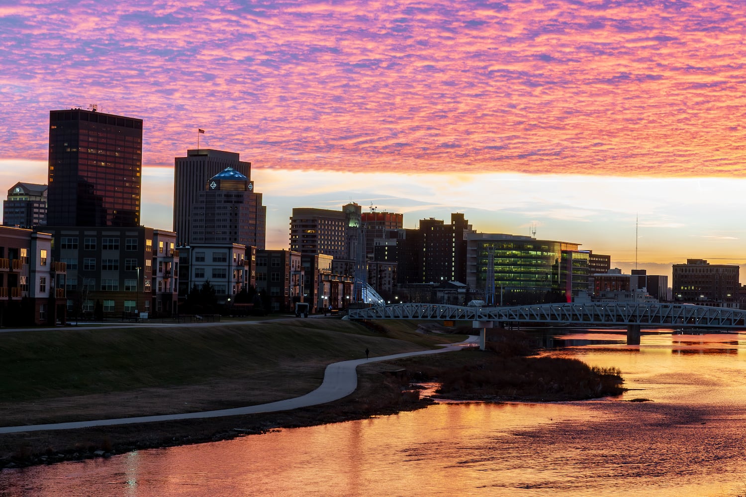 DDN 122225 Sunset Dayton Skyline