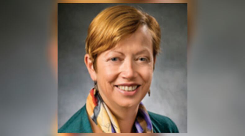 Margaret M. Dunn, outgoing dean of Wright State’s Boonshoft School of Medicine.
