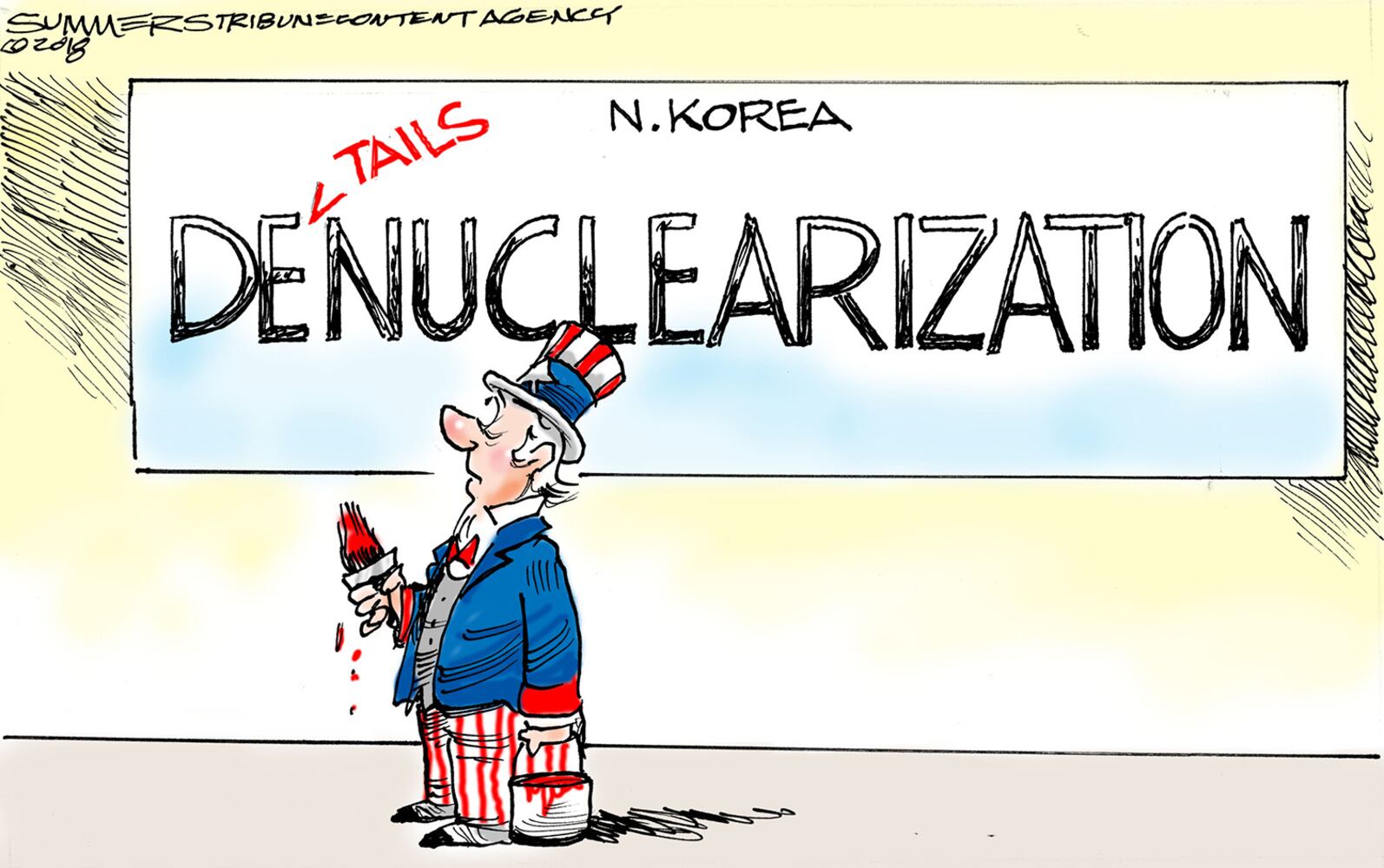 Week in cartoons: The Trump - Kim Summit and more