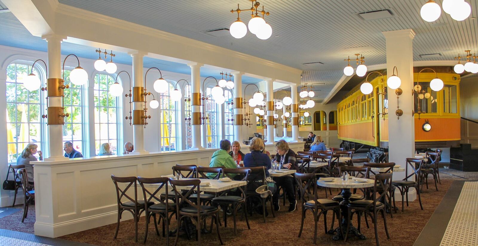 The Culp's Café dining room at Carillon Historical Park. CONTRIBUTED