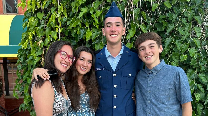 Pictured (left to right) is Chrissie Karuna with her children Aamah Grace, Jett Mercy and Emmanuel Justice Williams (CONTRIBUTED PHOTO).