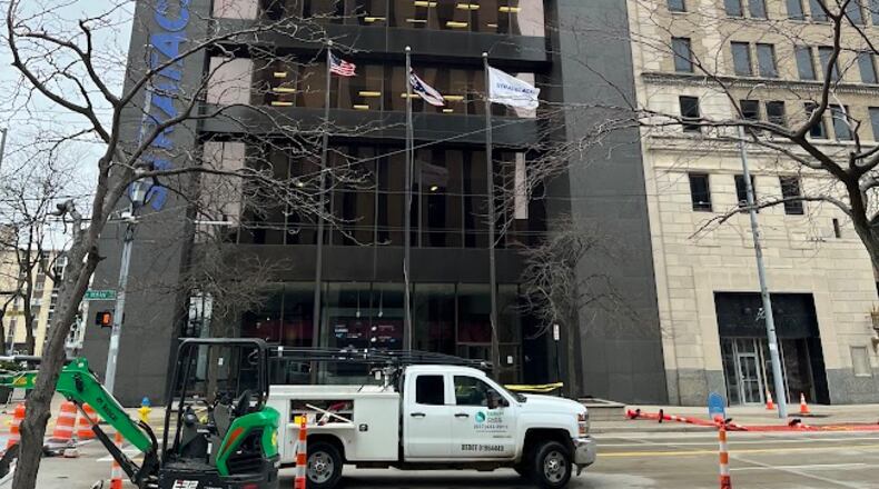 Stratacache Tower, 40 N. Main St., downtown Dayton, left of 34 N. Main. THOMAS GNAU/STAFF