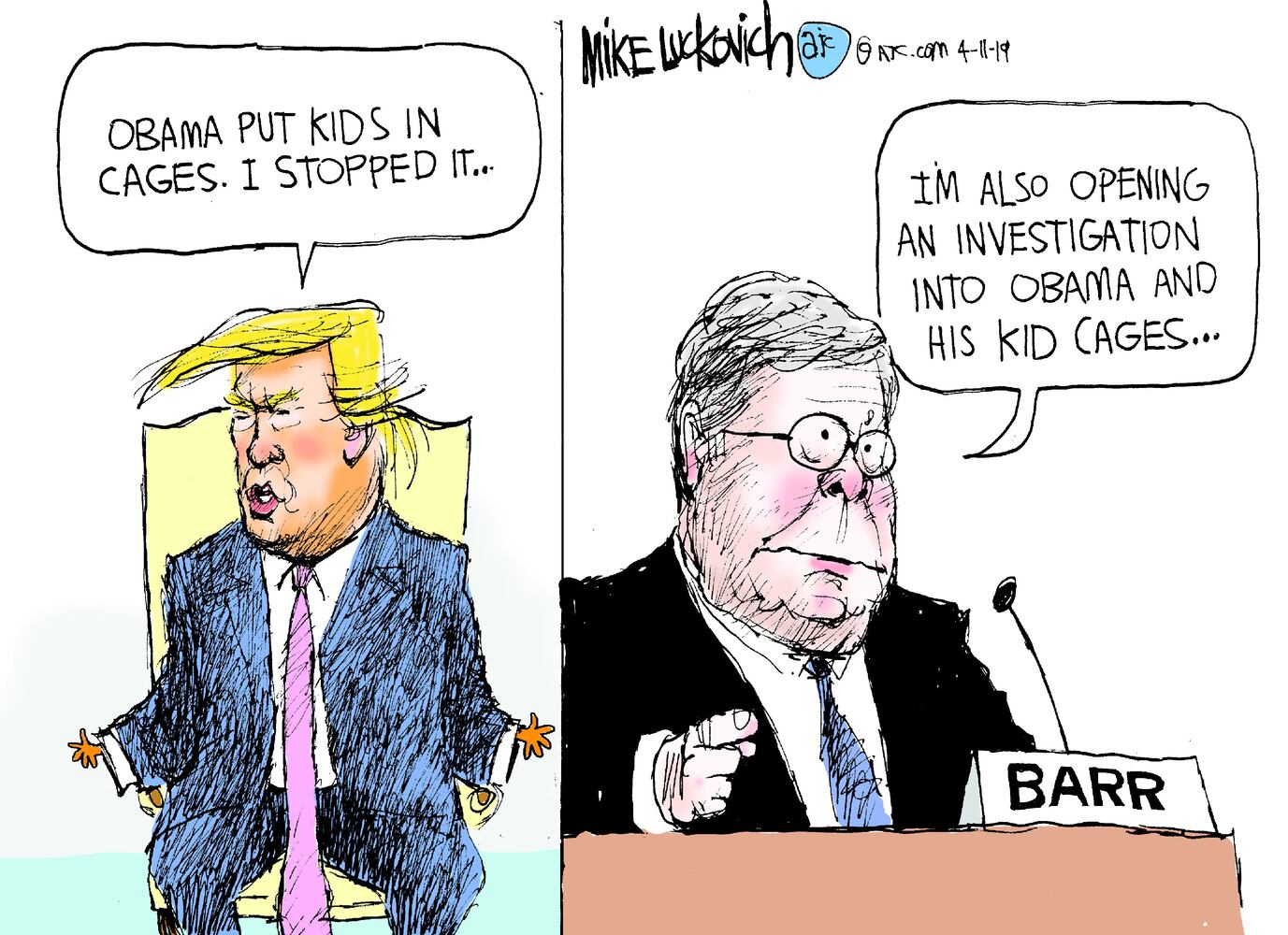 Week in cartoons: Trump’s tax returns, the black hole and more