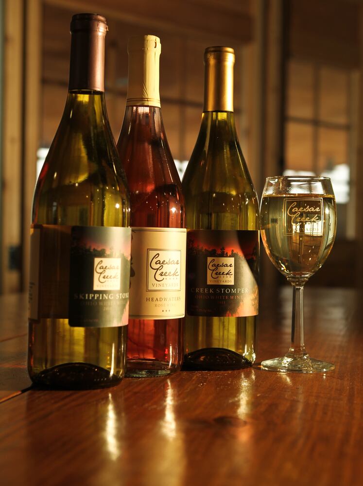 Caesar Creek Vineyards, at 962 Long Road east of Xenia