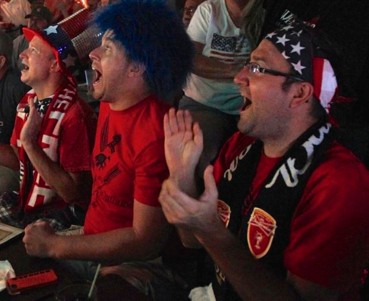 U.S. soccer fans gather in Dayton