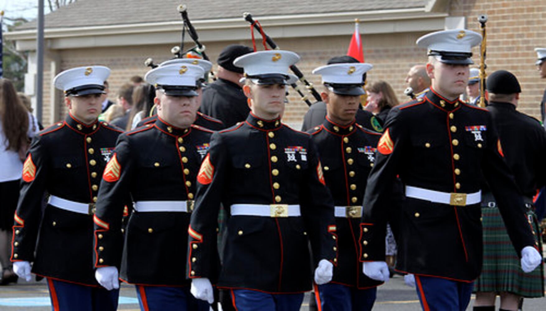 Funeral for fallen Marine Cpl. Lucas Todd Pyeatt