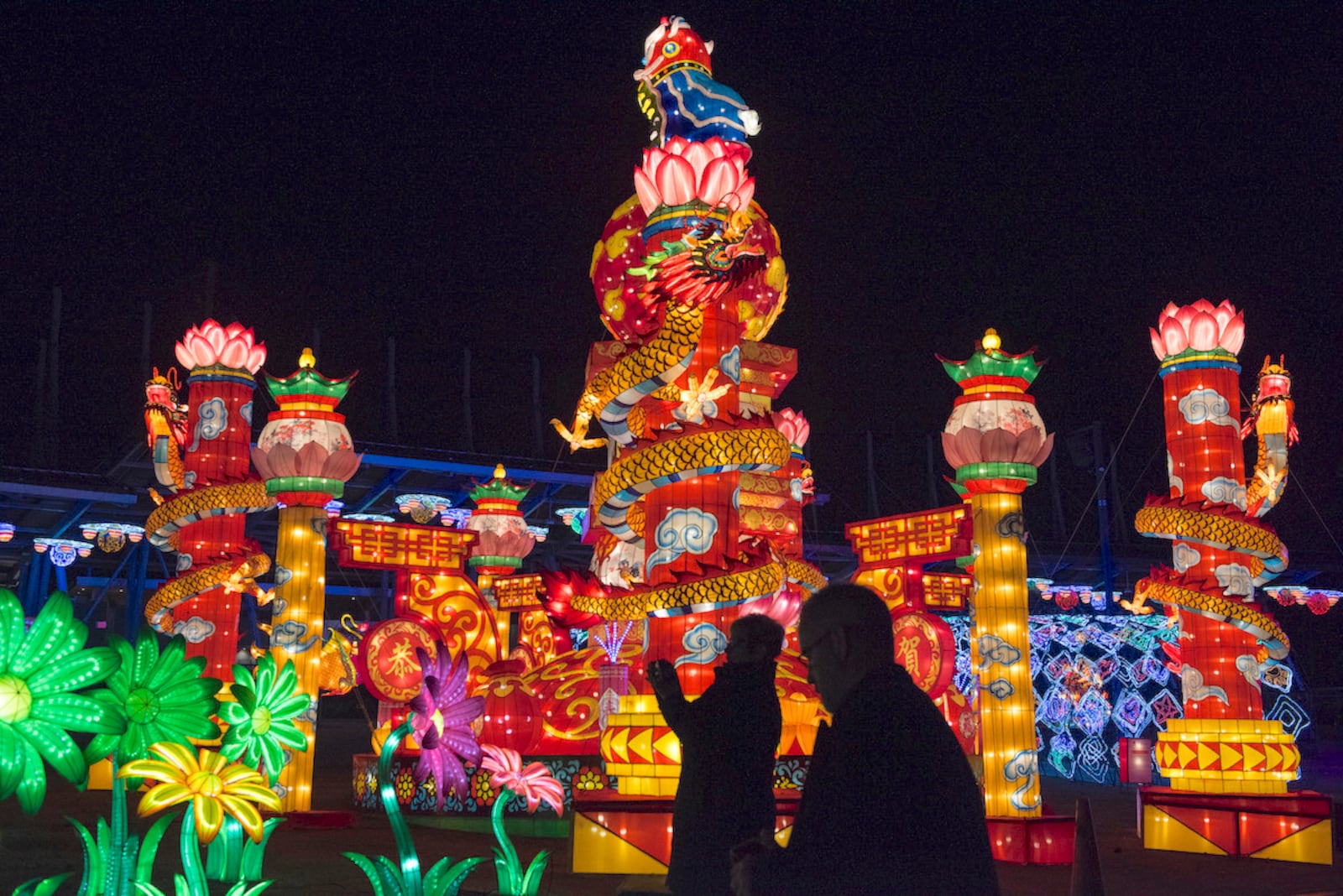 Dragon Lights Columbus will be open nightly from November 23, 2018 to January 6, 2019 at the Ohio Expo Center. CONTRIBUTED