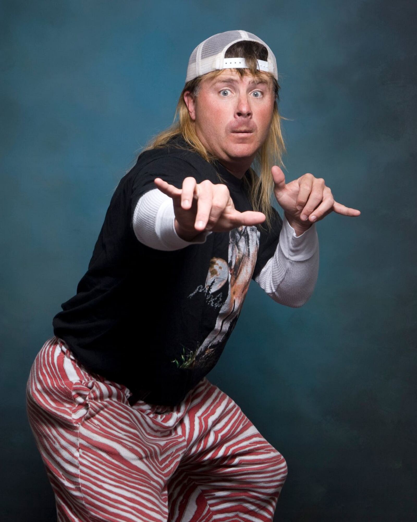 Ron Sexton, who introduced Donnie Baker on the syndicated radio program, “The Bob & Tom Show,” in 2005, brings the character to the stage at the Funny Bone Comedy Club at the Greene in Beavercreek on Friday and Saturday, July 1 and 2.