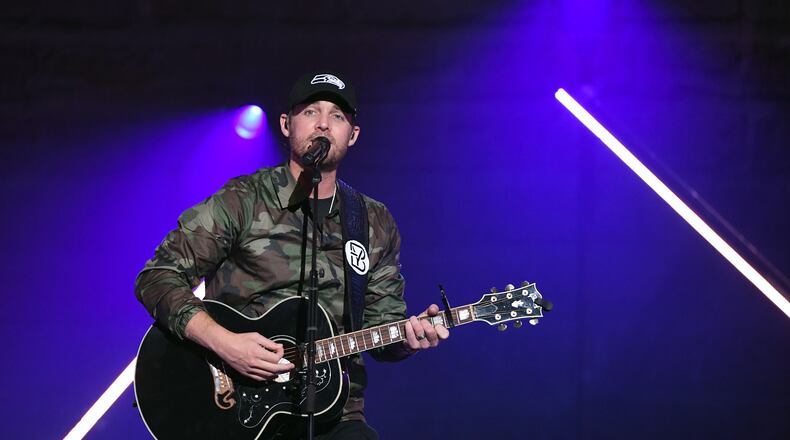 LAS VEGAS, NEVADA - MARCH 22: Recording artist Brett Young performs at The Joint inside the Hard Rock Hotel & Casino on March 22, 2019 in Las Vegas, Nevada. (Photo by Ethan Miller/Getty Images)