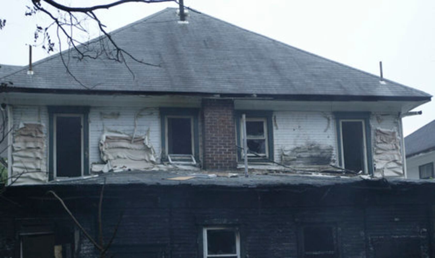 Fire at multi-family home