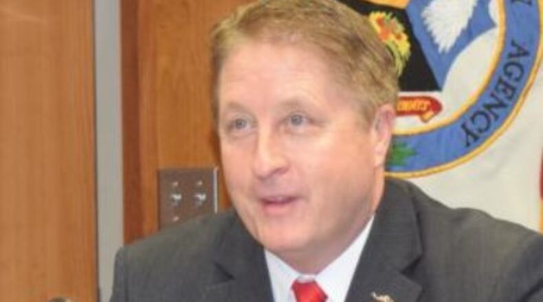 Bill Moore, Defense Commissary Agency director and CEO, speaks to listeners during the ProCamps virtual kick-off event. (DeCA photo: Rick Brink)