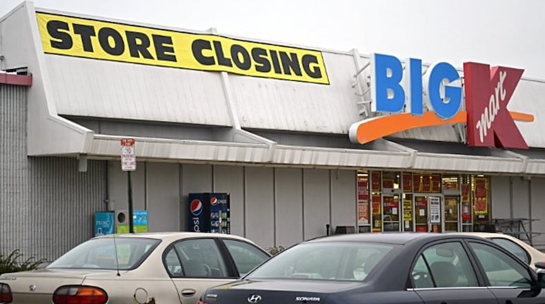 This BigK Kmart store in Fairborn and a second store in Springfield were among those that closed in December 2014.